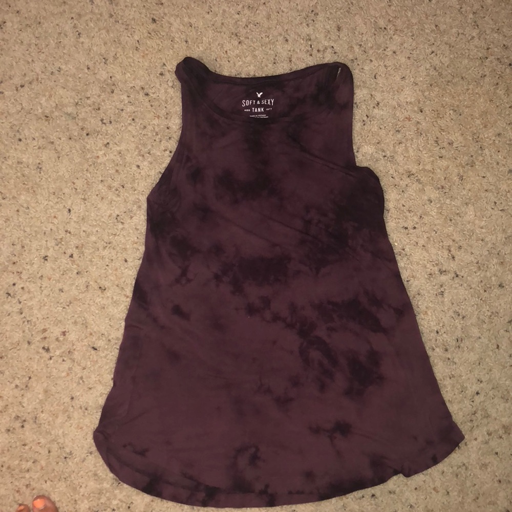 Purple tank top from American Eagle